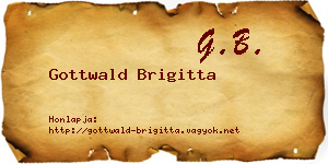Gottwald Brigitta névjegykártya
